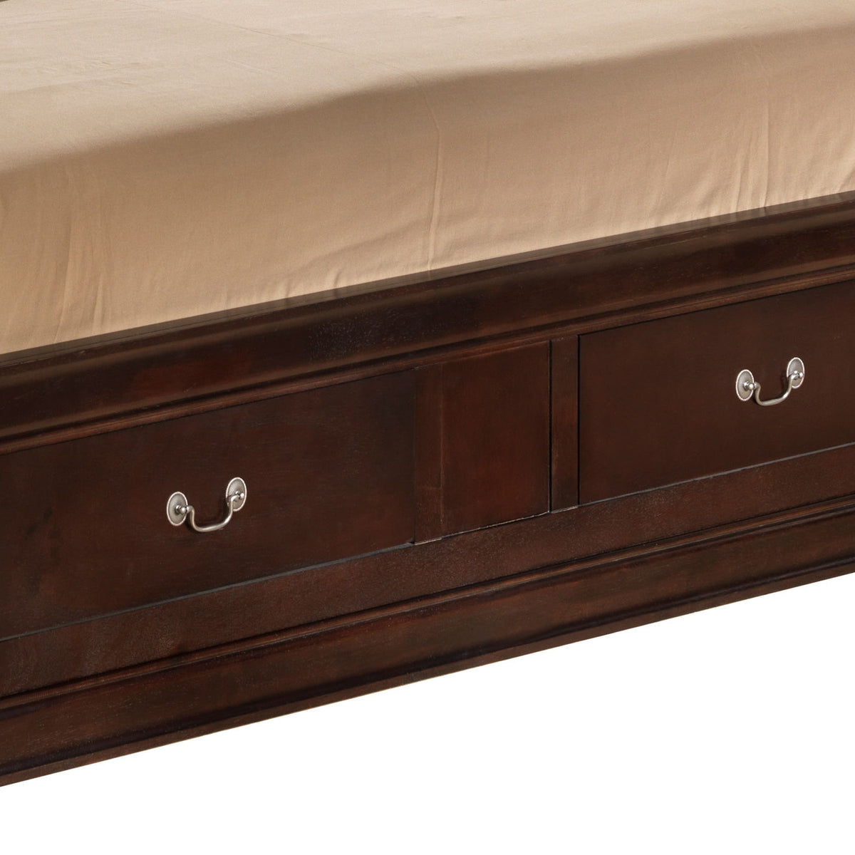 Louis Phillipe - Bookcase Storage Bed