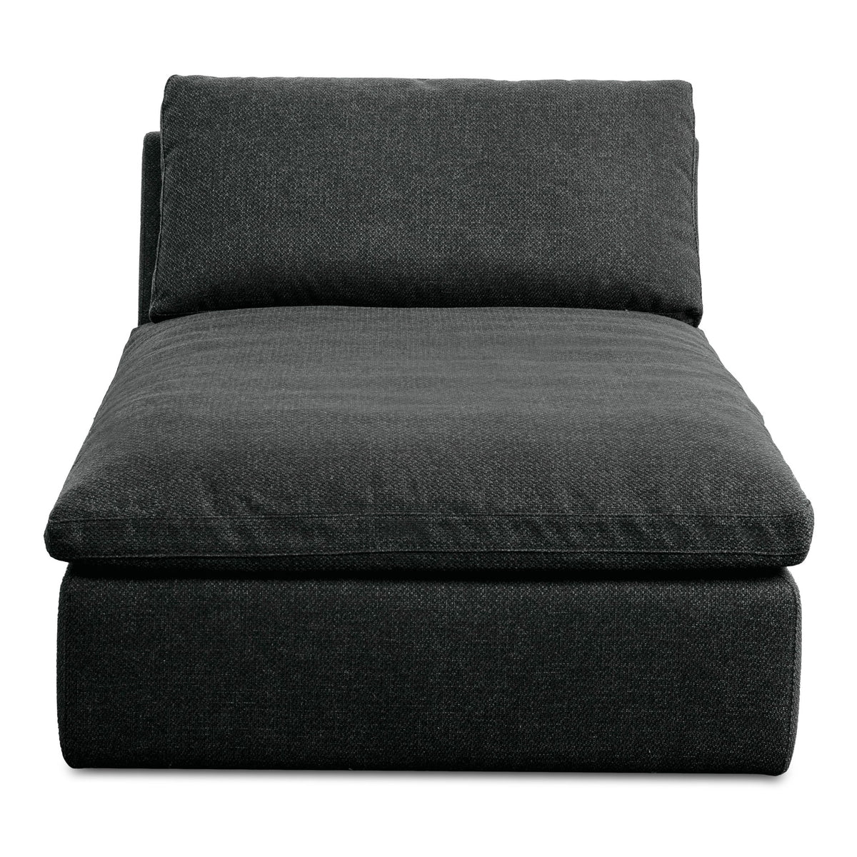 Miles - Outdoor Chaise - Charcoal