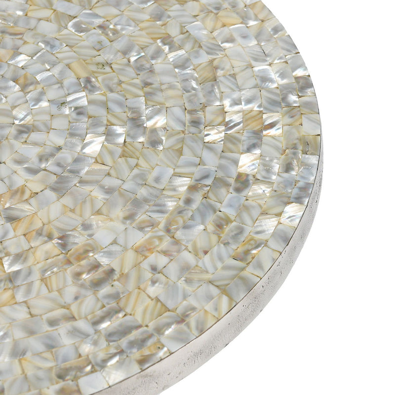 Ariel - Coffee Table - Pearl Silver