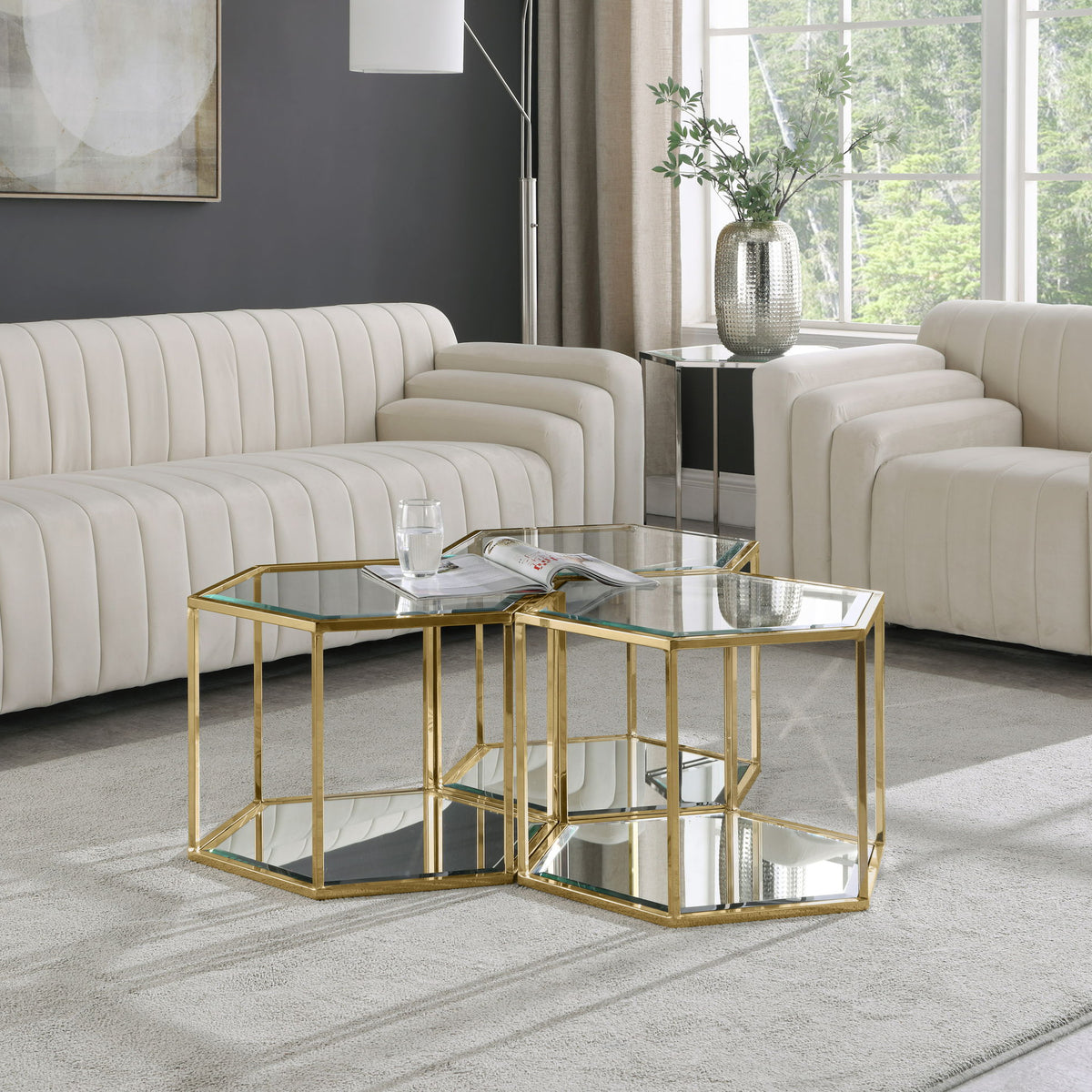 Sei - 3 Piece Coffee Table