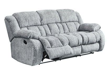 Stonic - Reclining Sofa - Gray