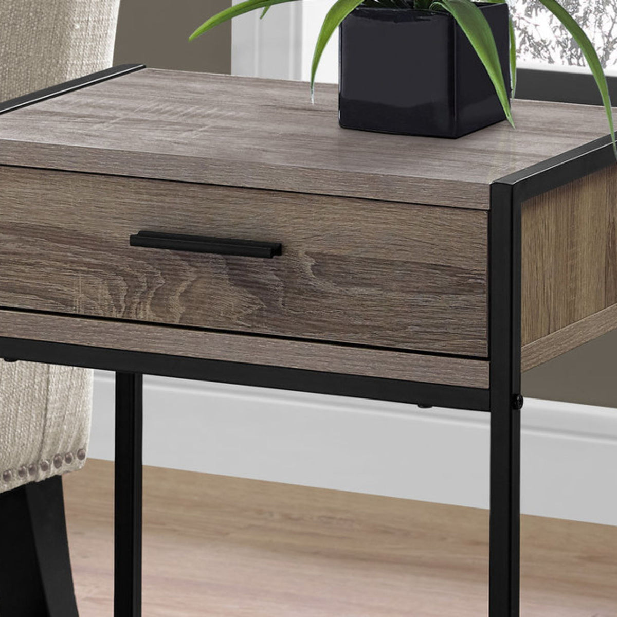 Versatile Accent Side Table, Storage Drawer