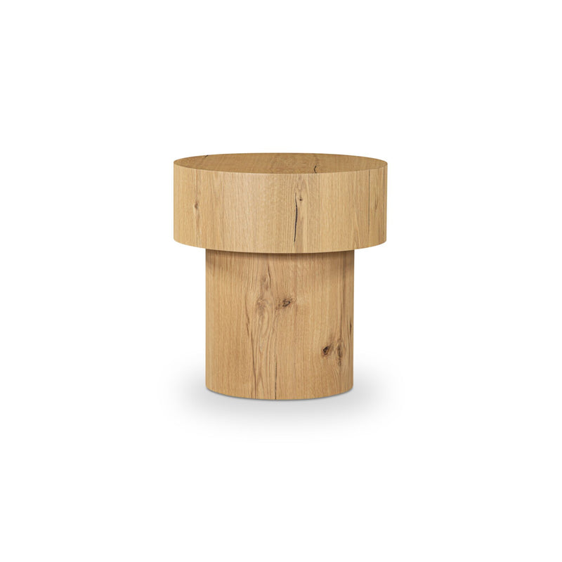 Corey - Side Table - Rustic Oak