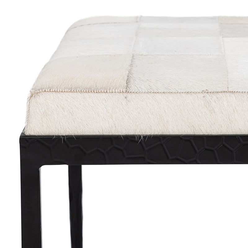 Achen - Hide 60" Bench