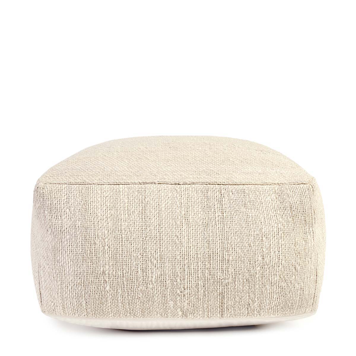 Modern Perspective - Halter Pouf - Ivory