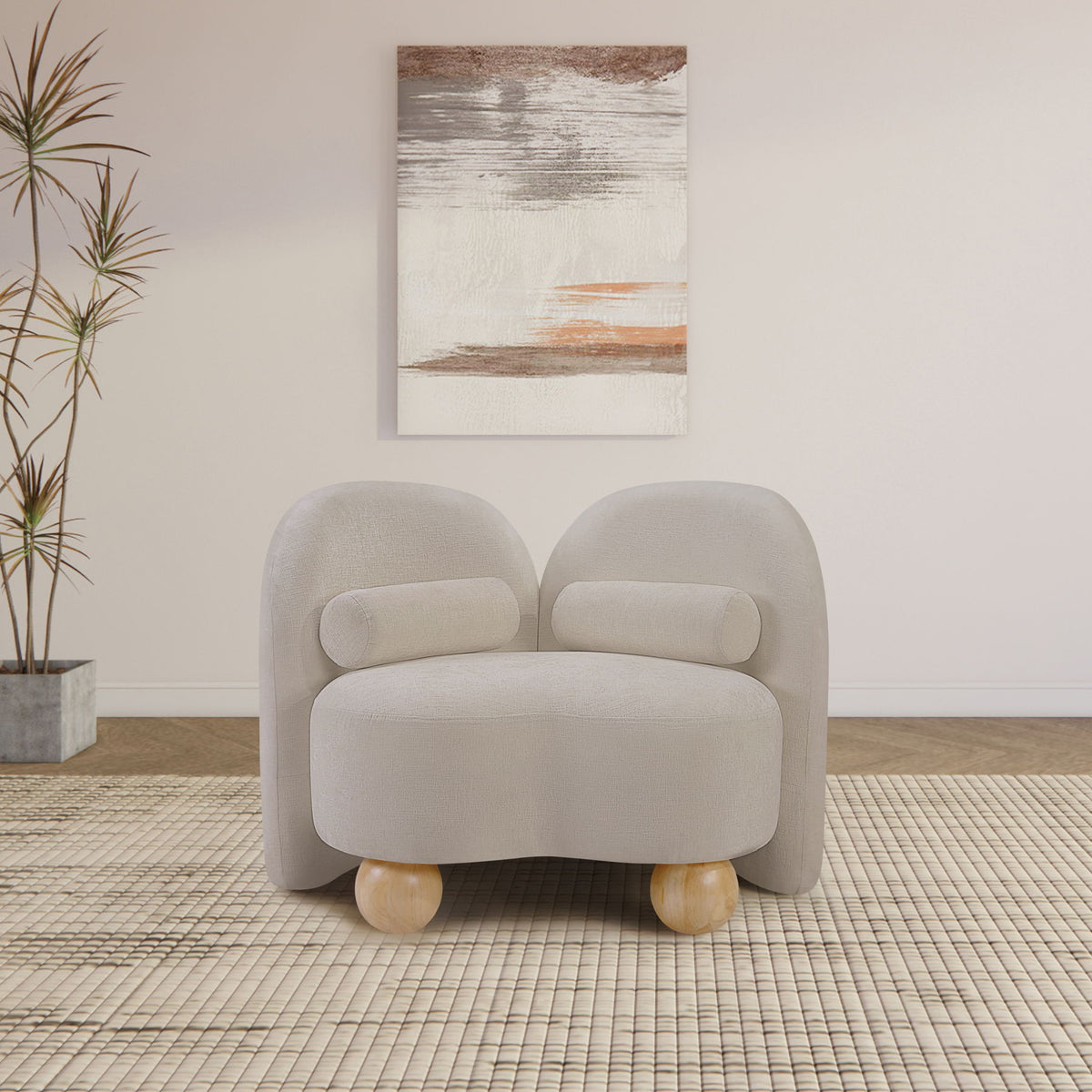 Daphne - Chenille Chair