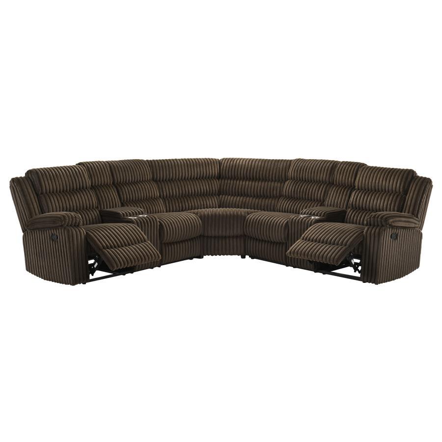 Atkinson - LAF Recliner, Box 1 of 3 - Chocolate