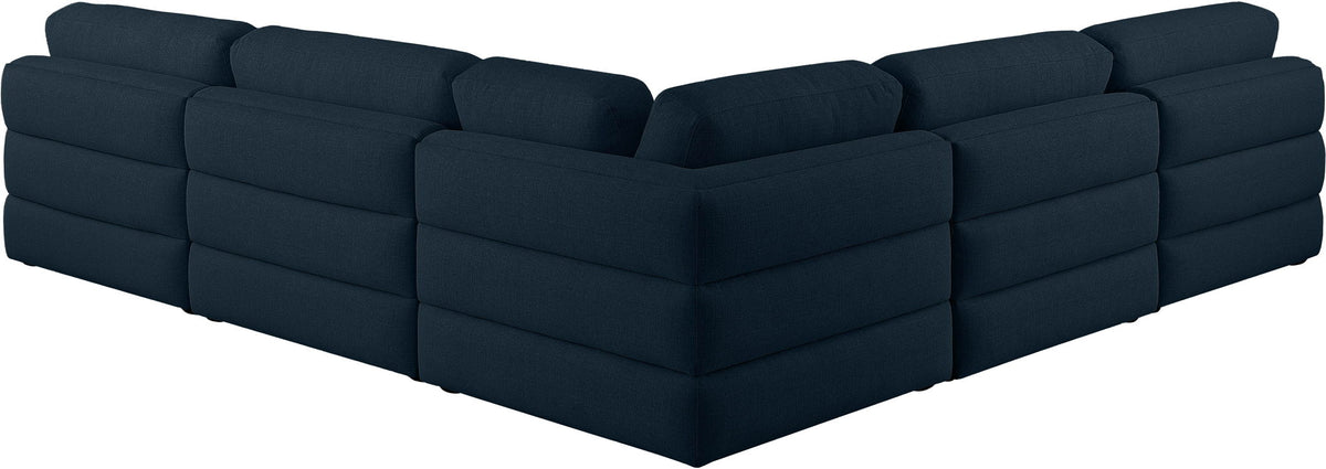 Beckham - 5 Piece Modular Corner Armless Sectional