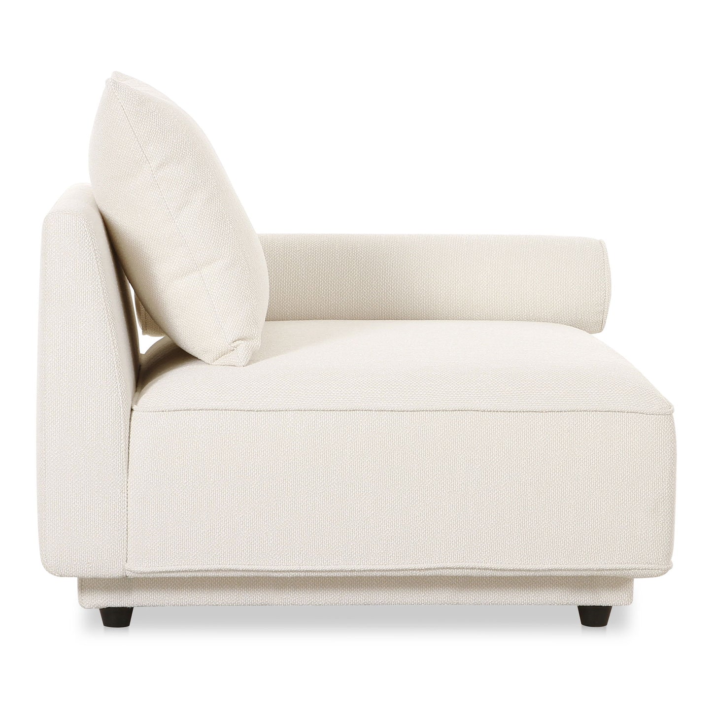 Rosello - Right Arm Facing Chair - White