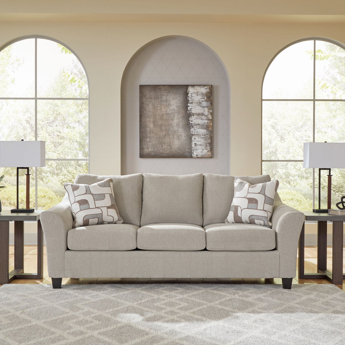 Willarae - 2 Pc. - Sofa, Loveseat - Taupe