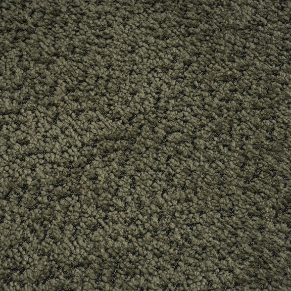 Dark green loveseat upholstery fabric close-up, dense textured weave