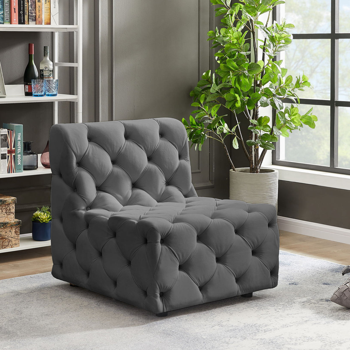 Tuft - Armless Chair