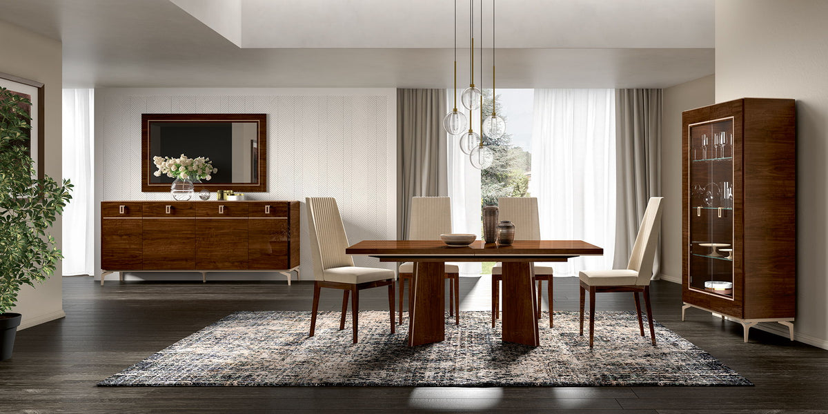 Eva - Mirror For Buffet - Dark Brown