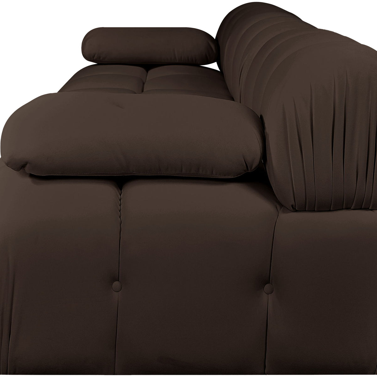 Orin - Velvet 3 Piece Modular Sofa