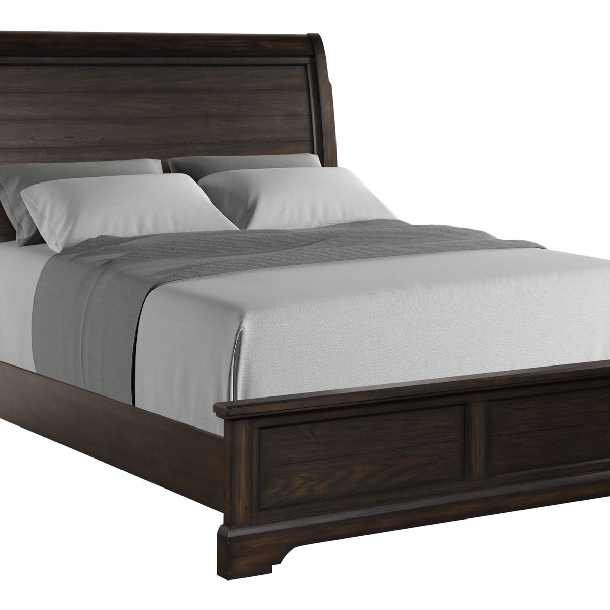 Crafted Sleigh Bed