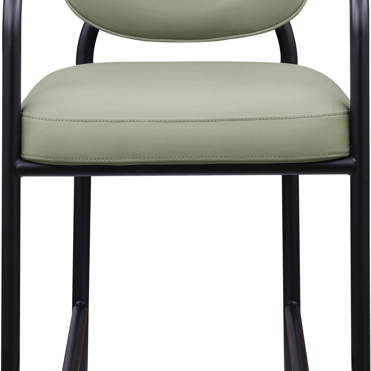 Serava - Vegan Leather Upholstered Bar Stool