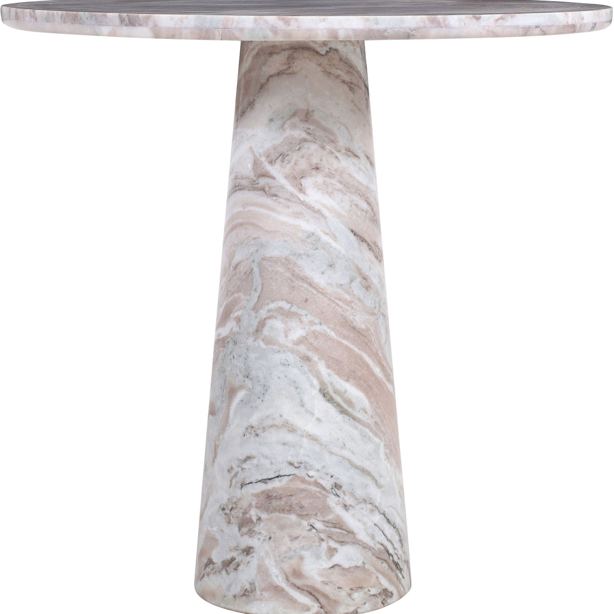 Fontelina - 30" Genuine Marble Bistro Dining Table
