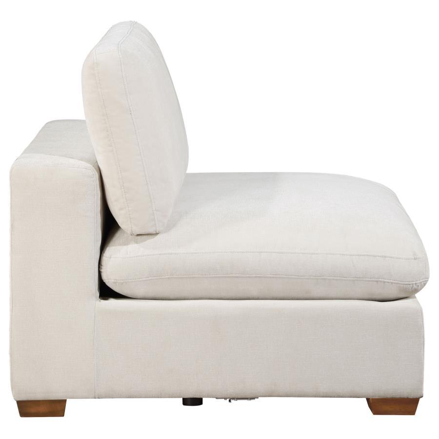 Lakeview - Upholstered Armless Chair - Ivory