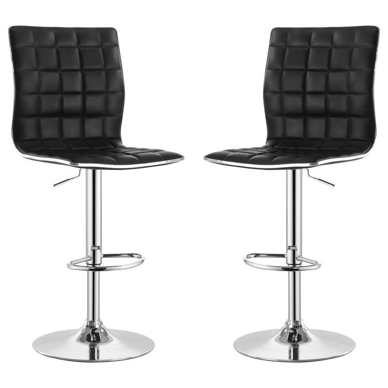 Ashbury - Upholstered Adjustable Bar Stool (Set of 2)