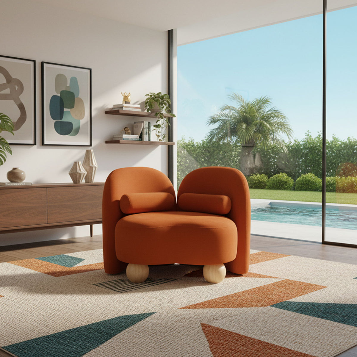 Daphne - Velvet Chair