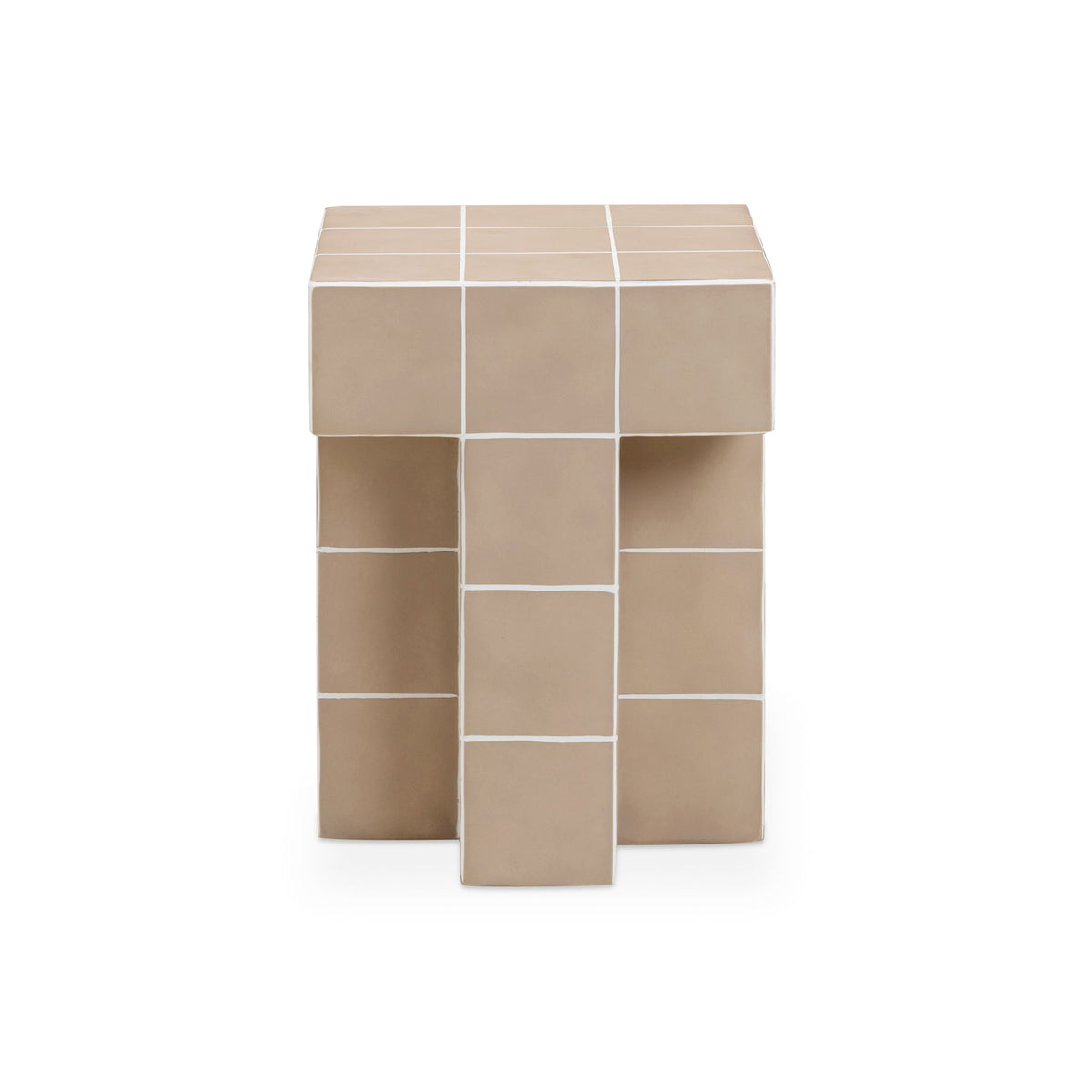 Alma - Tile Concrete Indoor/Outdoor Side Table