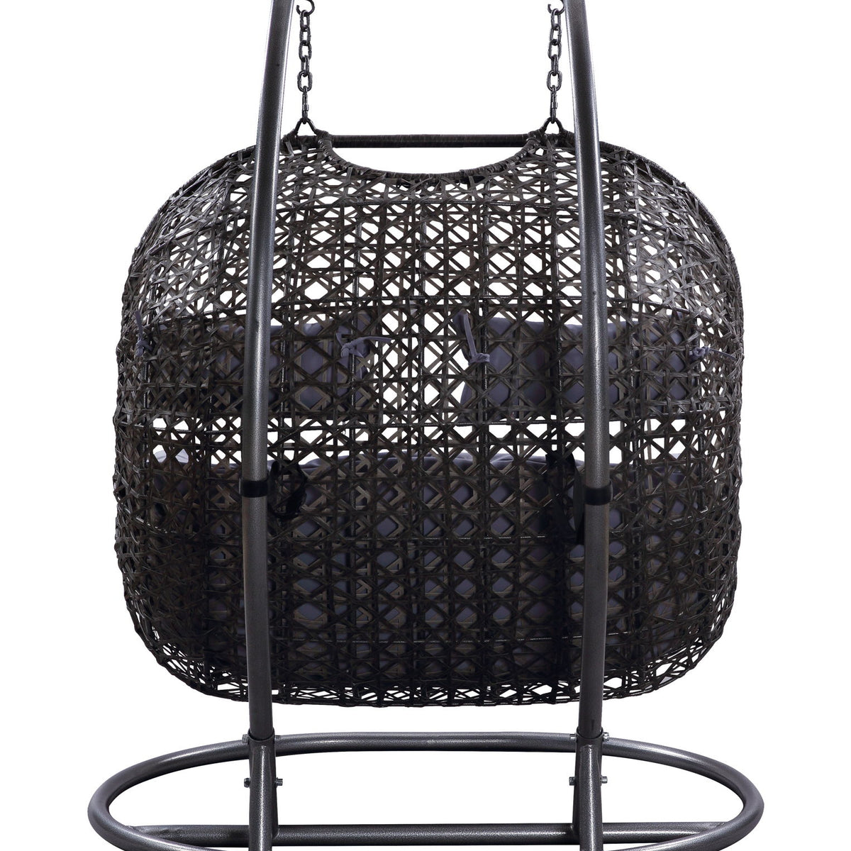Vasant - Wicker Hanging Chair - Gray