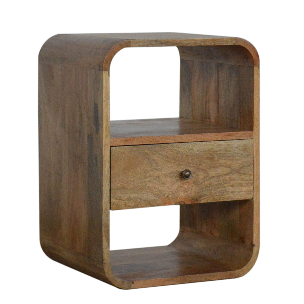 London - Nightstand - Beige Brown