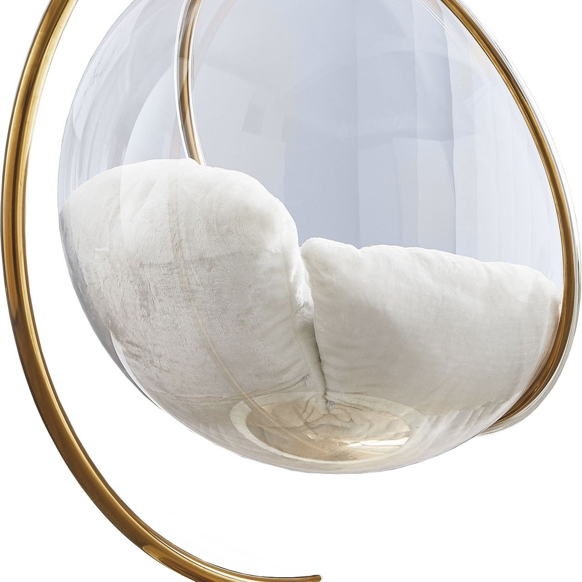 Luna - Swing Accent Chair - White