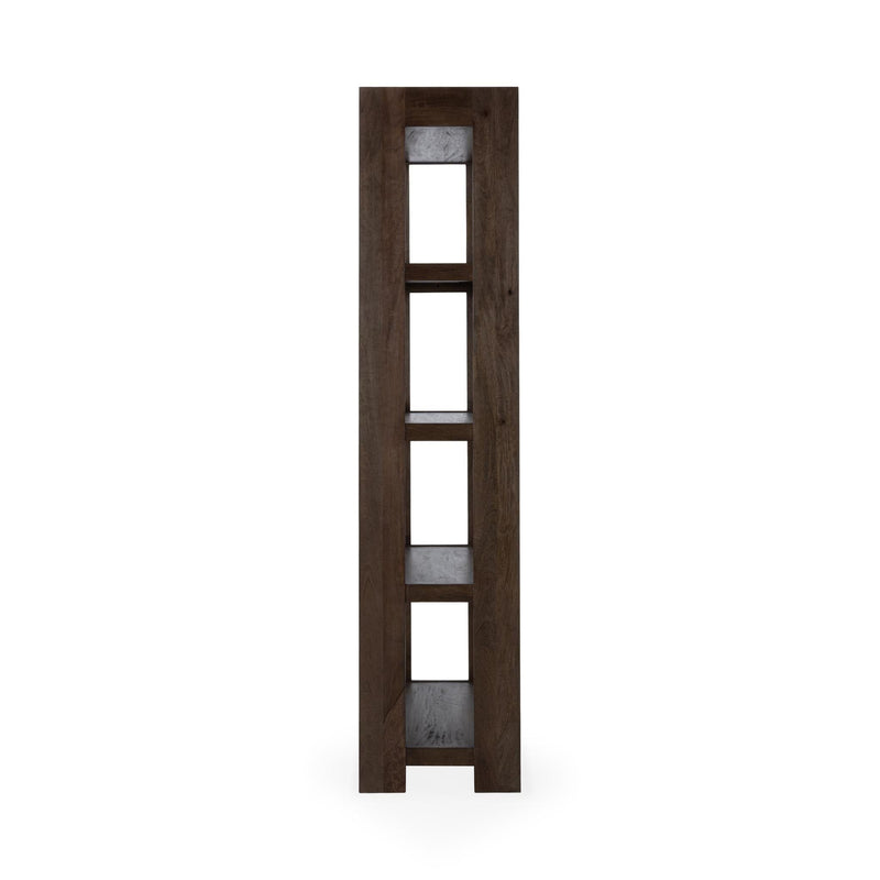 Marine - Bookcase - Cocoa Brown