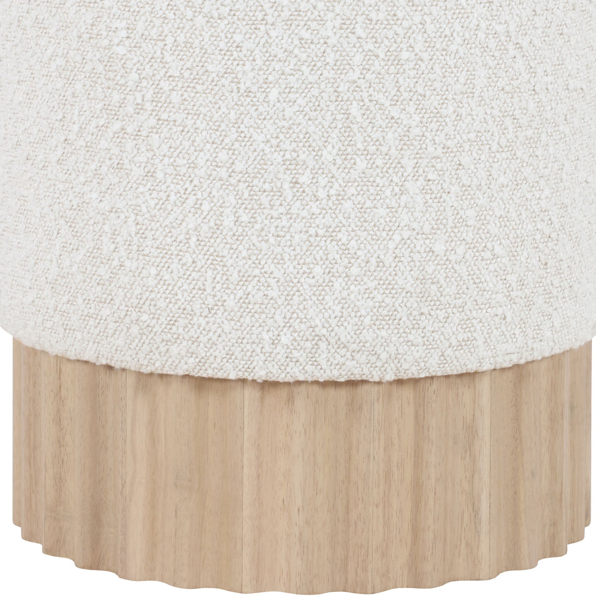 Veranda - Ottoman / Stool With Natural Base