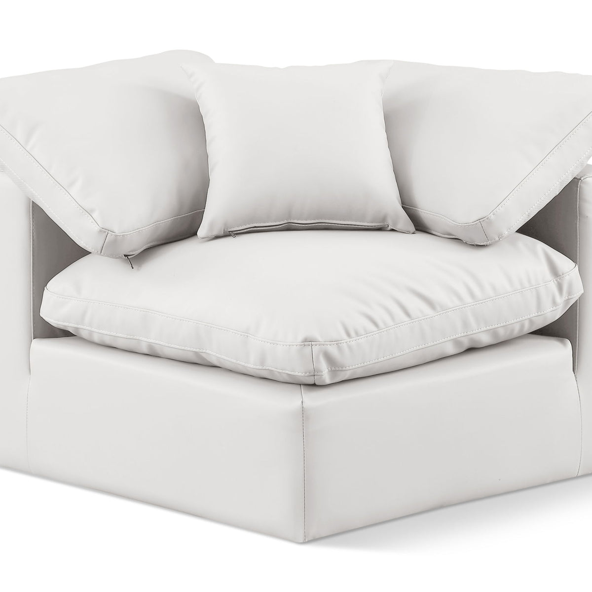 Indulge - Faux Leather Corner Chair