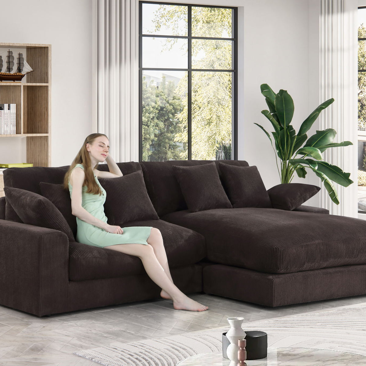 Mystic - Reversible Sectional Sofa Chaise