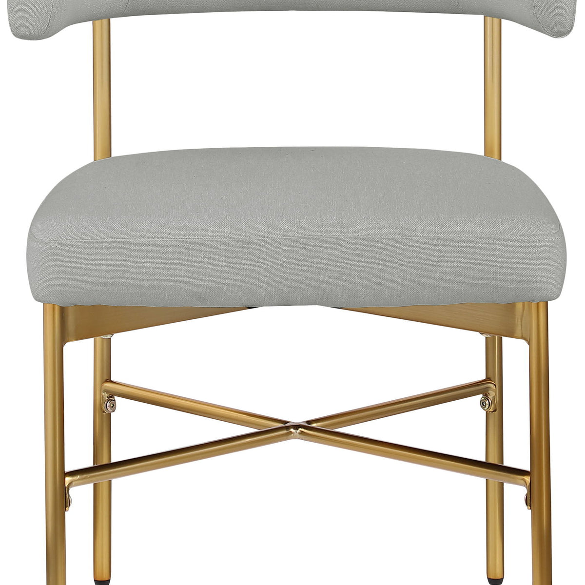 Rivage - Durable Dining Chair With Gold Frame (Set of 2)