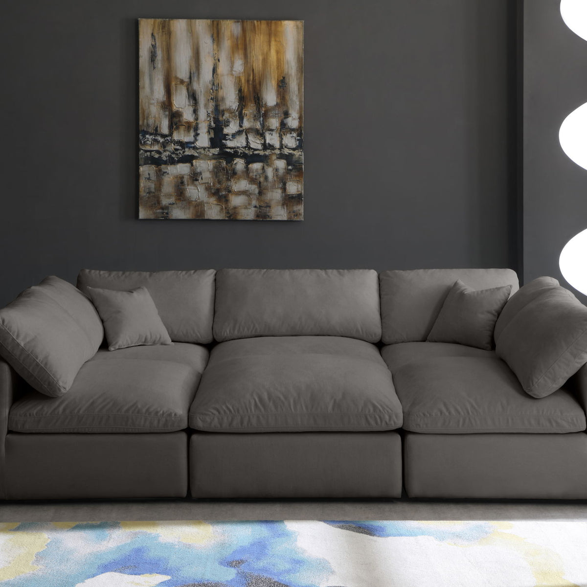 Plush - 6 Piece Modular Sectional