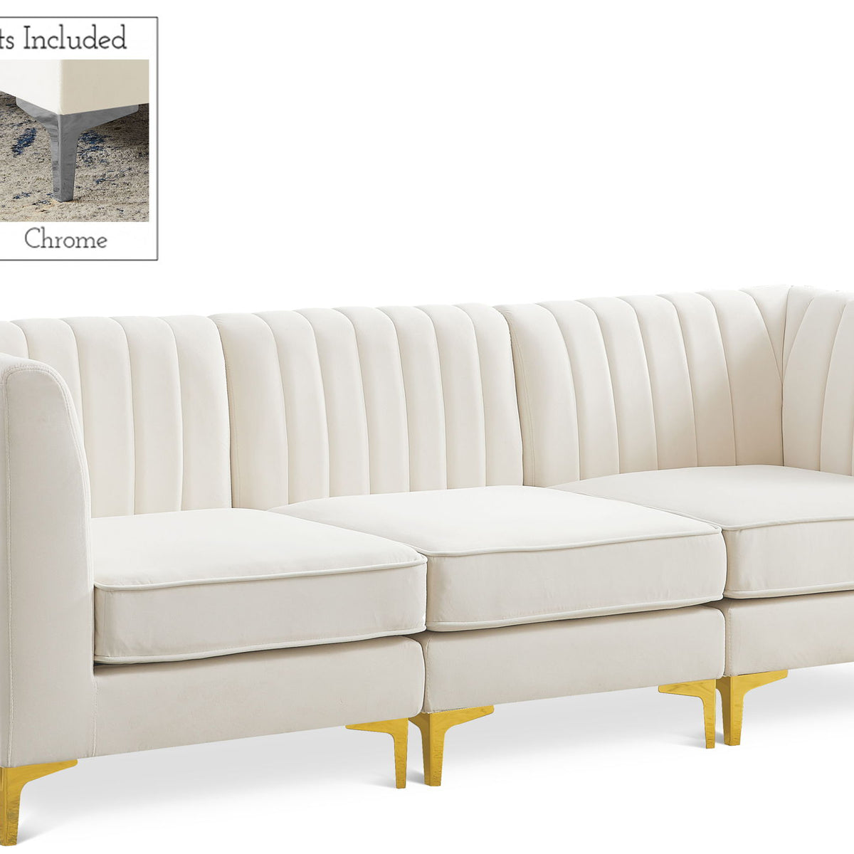 Alina - 3 Piece Modular Sectional