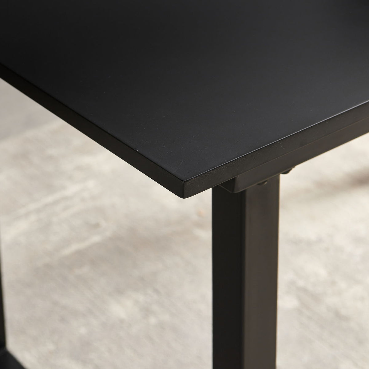 Square Extendable Dining Table With Metal Leg, Modern Space Saving Kitchen Table For Living Room
