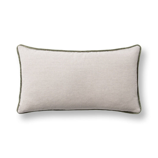 TD Belcourt 14" x 26" Pillow - Floral Multi / Olive Green