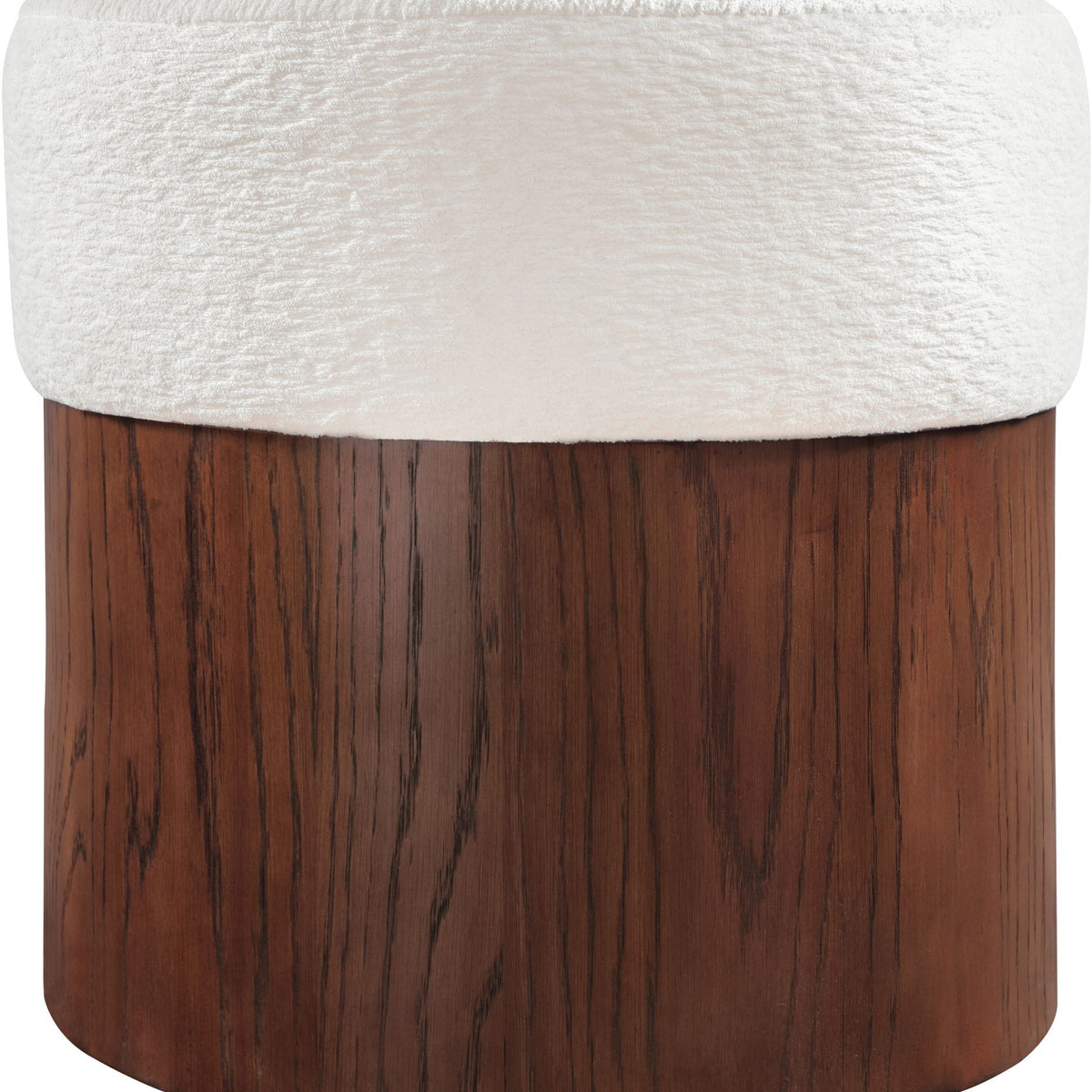 Nimes - Ottoman / Stool With Brown Base