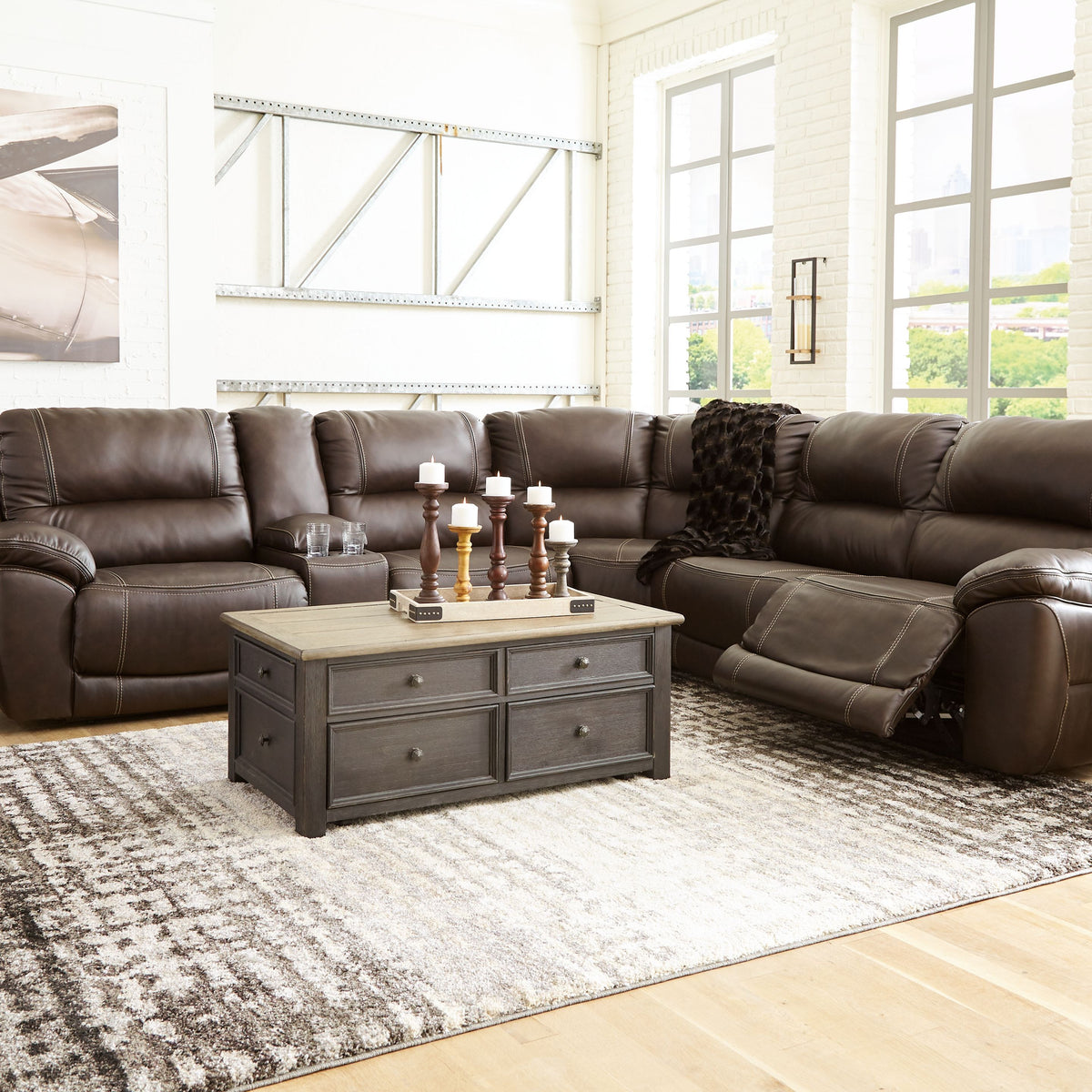 Dunleith - Power Reclining Sectional