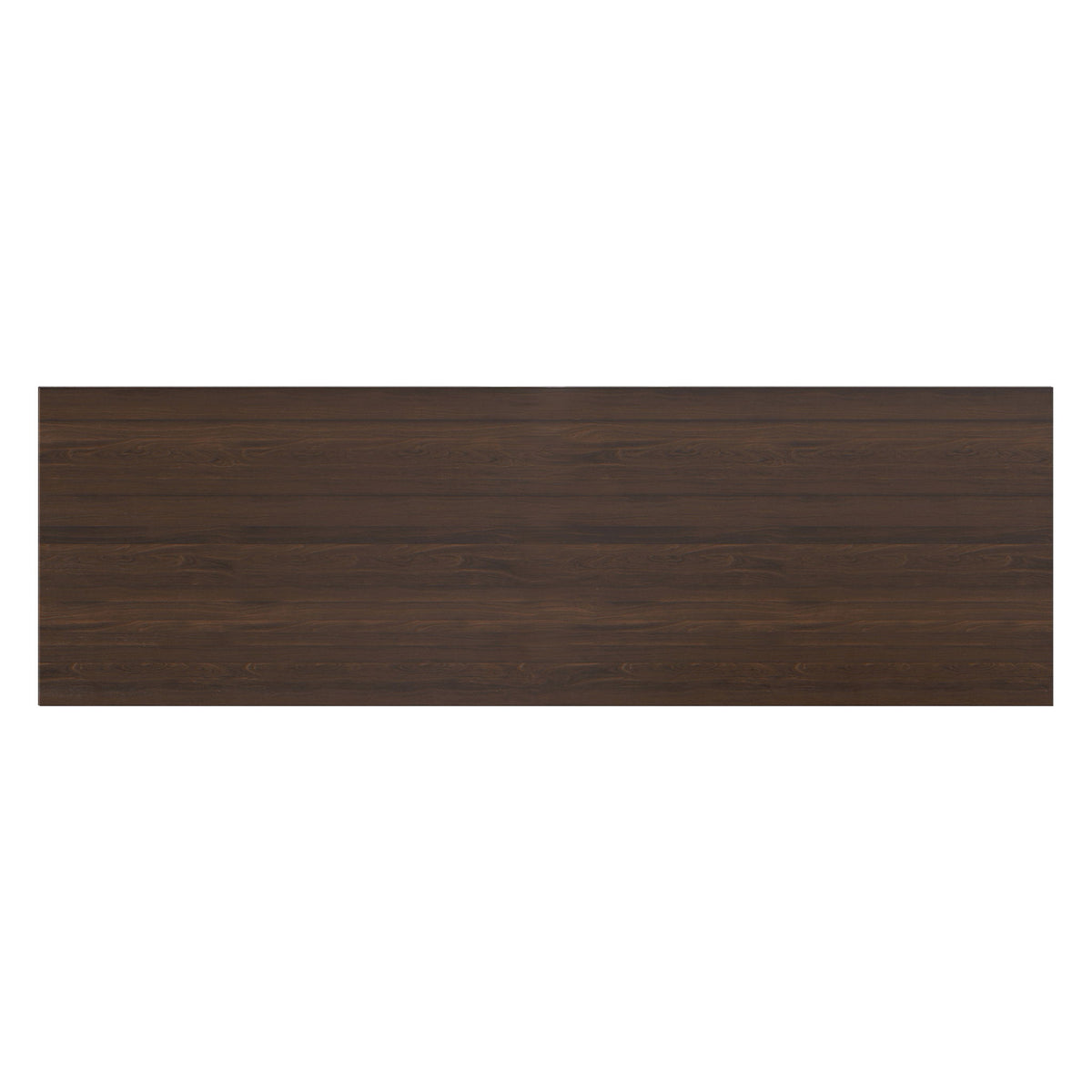 Aged brown wood top panel for tall TV media stand