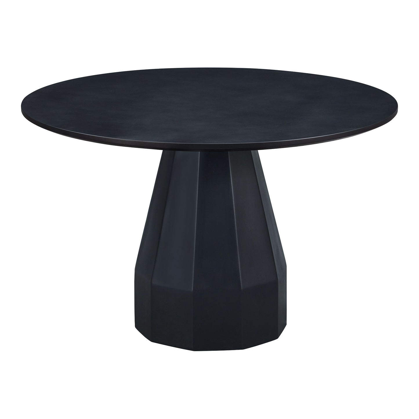 Templo - Outdoor Dining Table - Black - Concrete