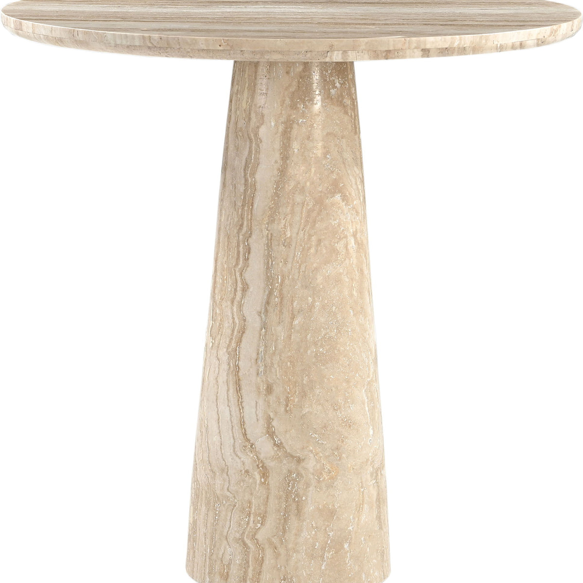 Fontelina - 30" Genuine Marble Bistro Dining Table