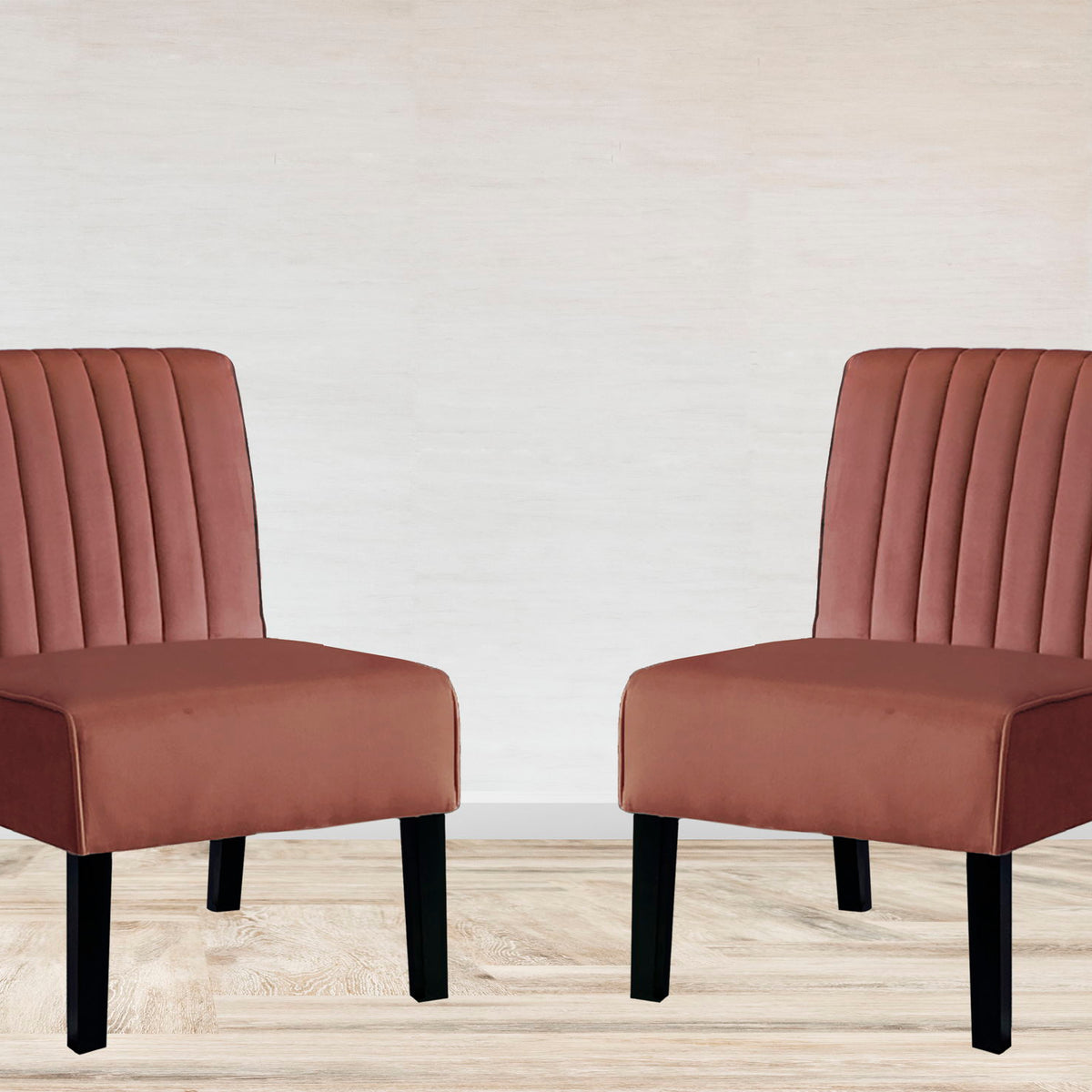 Reese - Mid-Century Modern Accent Chairs With Minimalist Design (Set of 2)