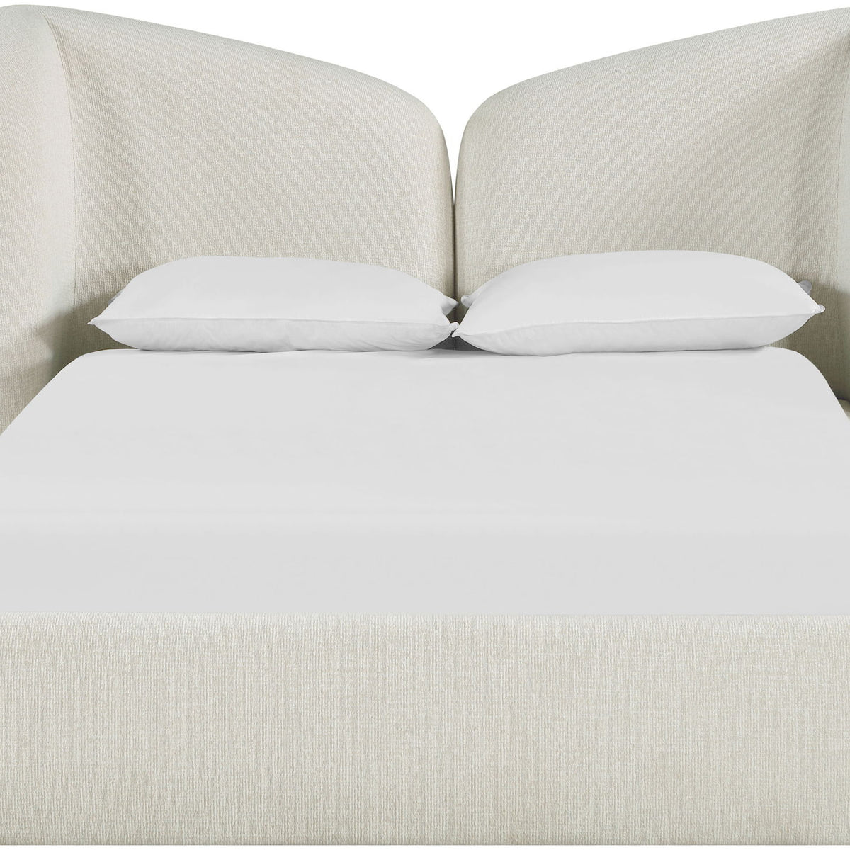 Elowen - Chenille Fabric Upholstered Bed