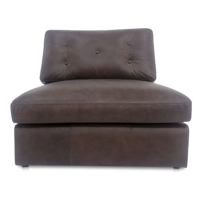 Thurlow - Slipper Chair Leather - Espresso Brown