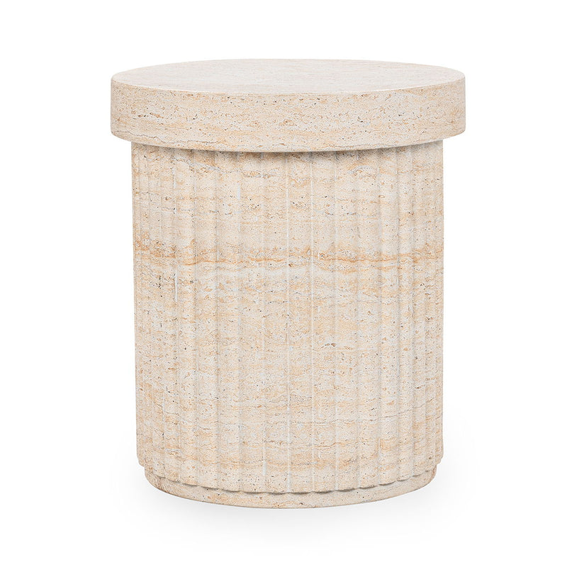 Selah - Outdoor Stool / Table - Beige