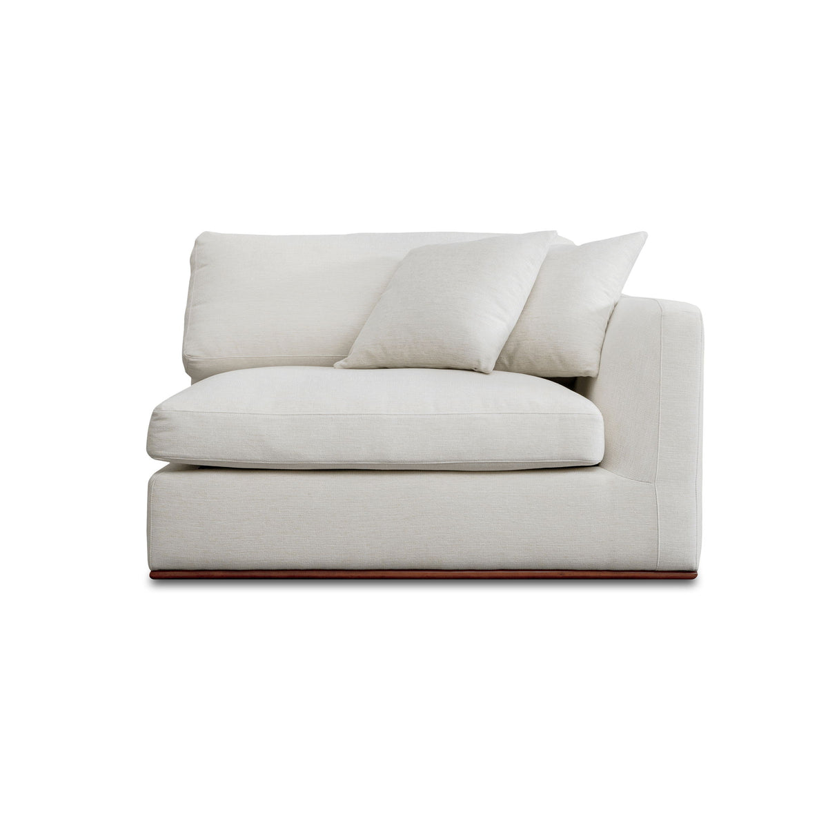 Rue - Right Arm Facing Chair - Off White