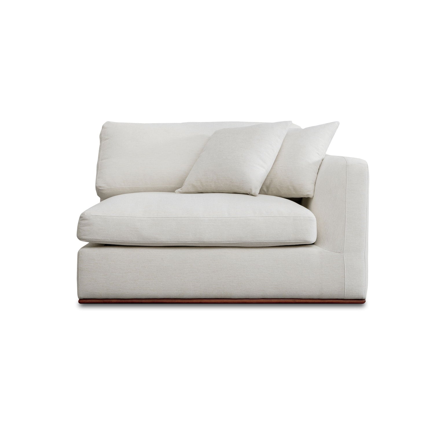 Rue - Right Arm Facing Chair - Off White