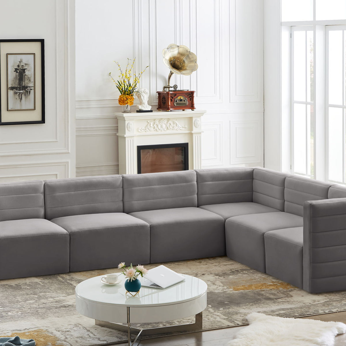 Quincy - 6 Piece Modular Sectional