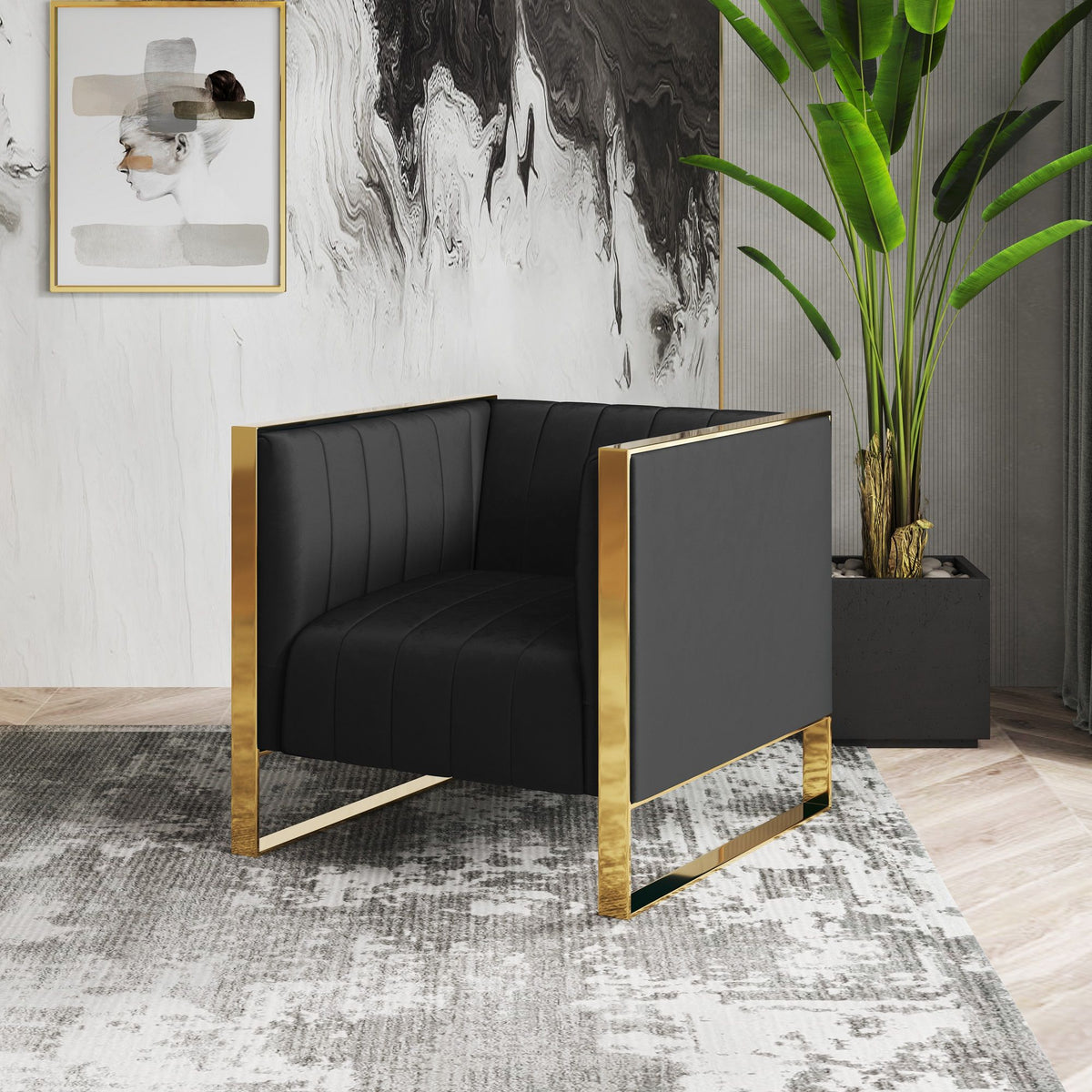 Manhattan Trillium - Lounge Chair